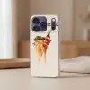 Spaghetti - tomatensaus - Parmezaanse kaas Telefoonhoesje iPhone 17 Pro klein -sfeer2