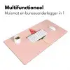 Watermeloen - Ijsje - Pitjes - Rood Muismat XXL klein -sfeer4
