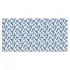Diamant - Patroon - Blauw - Wit Muismat XXL klein 681 -3d_leeg