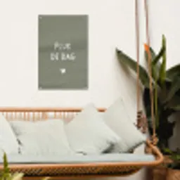 plukdedag-groen tuinposter los doek klein -sfeer7