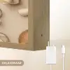 Kastanje Champignons - Beige Light Box met batterij (Wandlamp) middel -USP_websiteoplaadbaarNL
