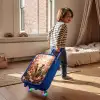 Flora flapoor Kinderkoffer - Blauw klein -sfeer1