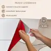 Contourlijnen - Abstracte landschap keuken achterwand spatscherm klein -spatscherm_FR