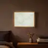 Groen - Marmer - Aders Light Box met batterij (Wandlamp) middel 907 -sfeer4