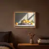 Citroenen - Stilleven - Geel Light Box met batterij (Wandlamp) middel -sfeer4