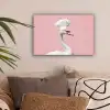 Zwaan - Koksmuts - Mooi - Klassiek canvas 2cm klein -sfeer1