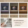 Rozen - Bloemen - Vaas - Boeket Light Box met kabel (Tafellamp) klein -USP_lichtkleurNL