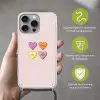 Hartjes - Pastel - Liefde - Moeder Hoesje iPhone 16 Pro Max met koord klein -sfeer2_NL