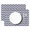 Oceaan - Golven - Blauw - Wit Placemat vinyl groot 368 -zzsfeer2_Kitchenyeah-website