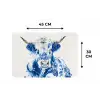Delfts Blauwe Stier Placemat vinyl groot -specs