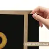 Slang - Minimalistisch - Goud Light Box met batterij (Wandlamp) middel -USP_websiteprintNL