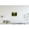 Bomen - Bos - Mos - Planten - Zon textielposter latten blank klein -kinderkamer