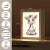 Koe - Baby dier - Boerderij dieren Light Box met kabel klein -USP_NL
