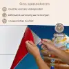 Pannenkoeken - Steentjes - Glitter - Slagroom keuken achterwand spatscherm klein -spatscherm_NL
