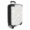 Grafisch - Patroon - Modern - Hexagon NBS - Handbagage koffer - Kinderen Unisex middel 644 -productfoto_3d
