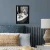 Relaxt - Bad - Zwart - Wit fotolijst zwart zonder passe partout klein -sfeer3