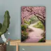 Kersenbloesem - Natuur - Sakura - Pad - Japanse tuin canvas 2cm klein -sfeer4