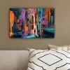 Abstract - Figuren - Kleurrijk canvas 2cm klein -sfeer3