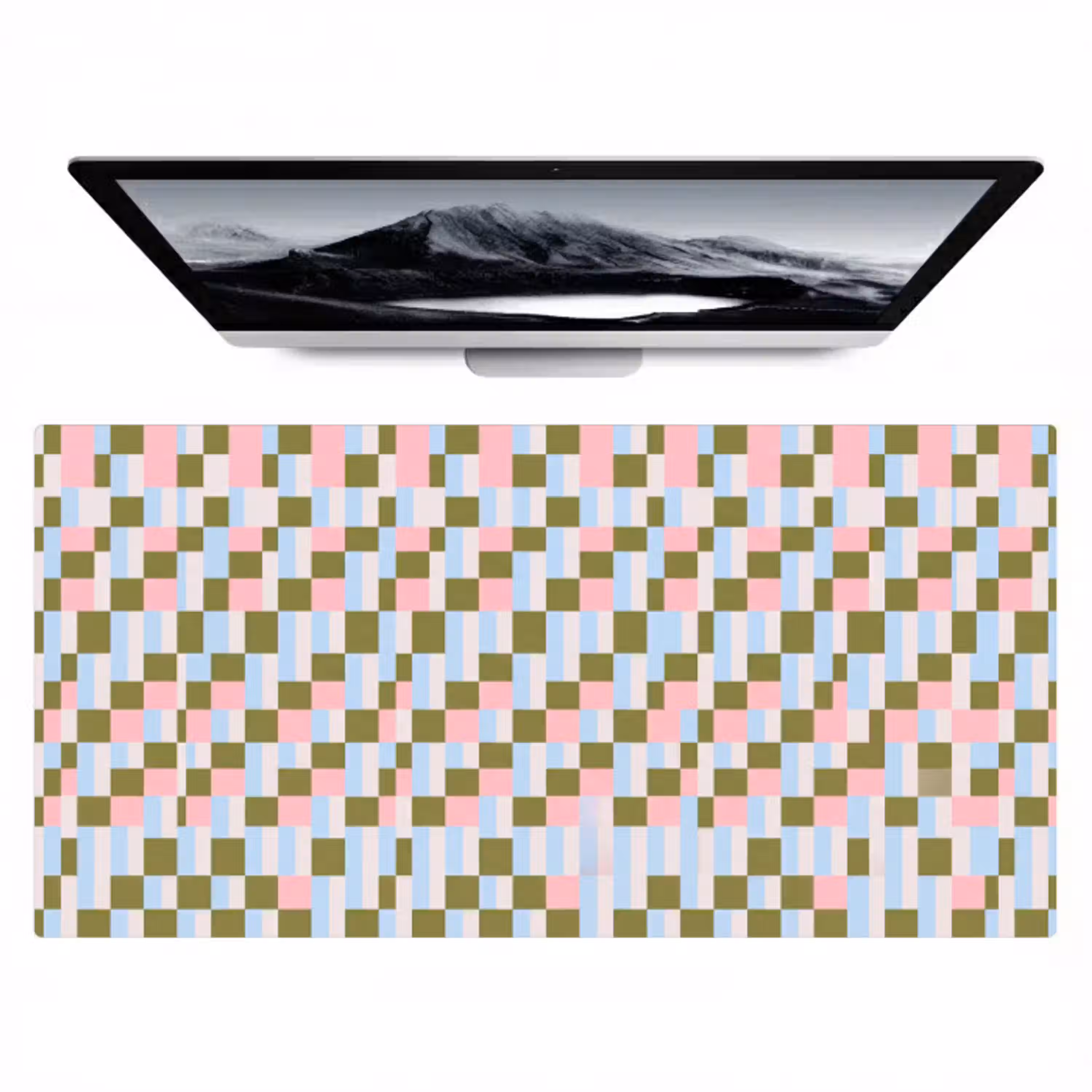 Patroon - Geometrisch - Abstract - Kleurrijk - Modern Muismat XXL klein -zzz3d