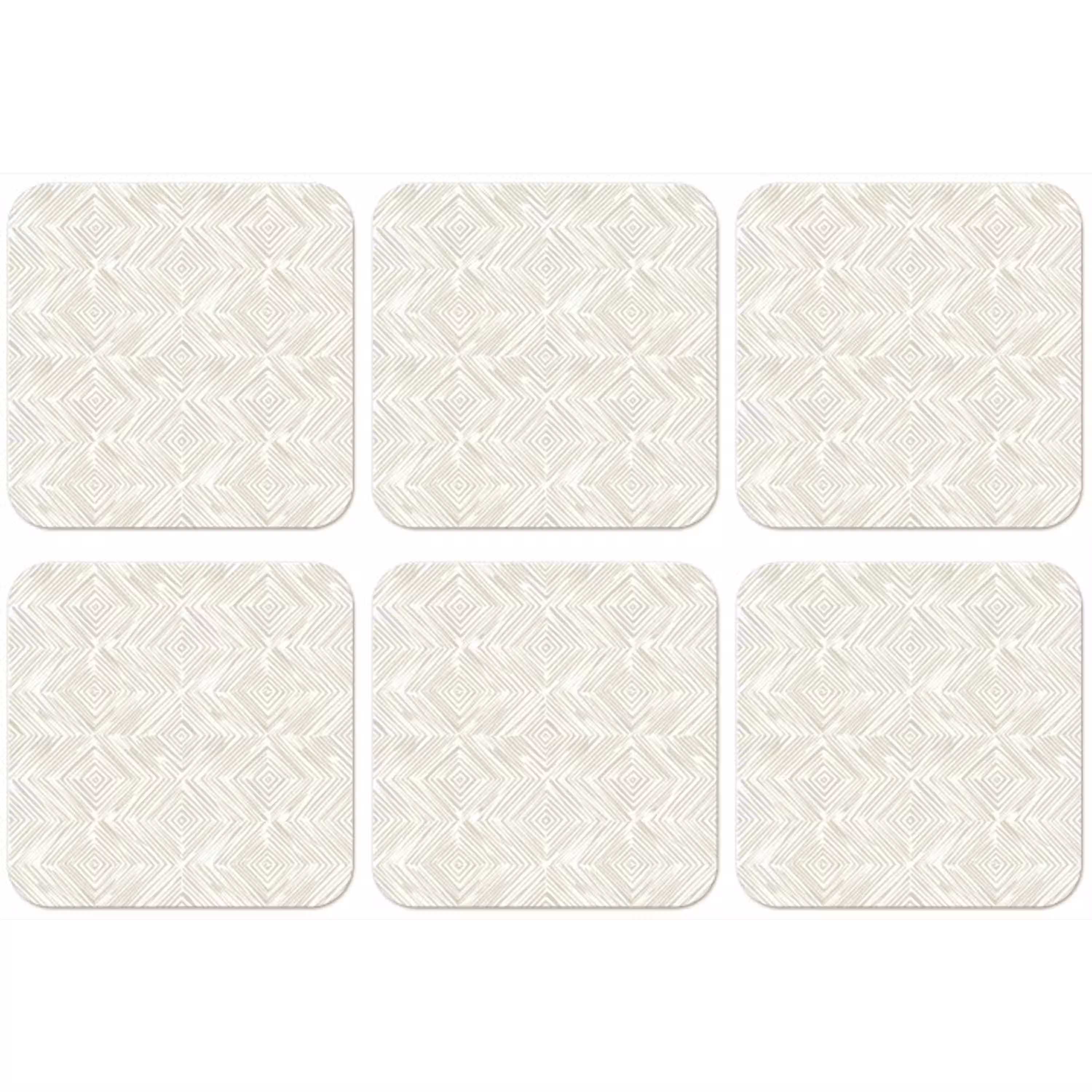 Abstract - Ruiten - Beige onderzetter kurk middel 366 -zkaufland3dotto