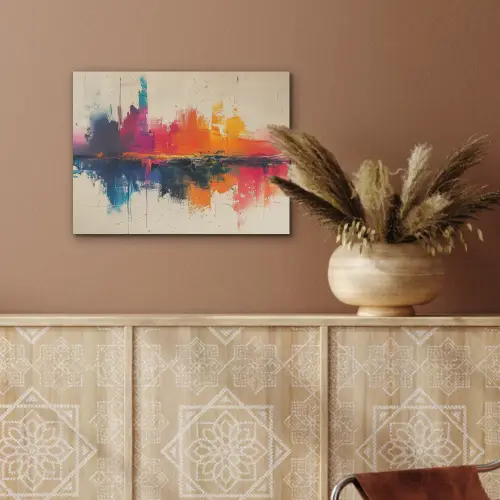 Watercolor - Kunst - Modern PET vilt klein -sfeer4
