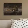 Hert - Black - Gold canvas 2cm klein -sfeer3