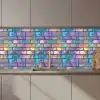 Gloed - Kleuren - Muur - Glans keuken achterwand 2 middel 871 zz_3dshopping