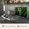 Bloemen - Wit - Bladeren - Lelietjes keuken achterwand spatscherm klein -usp_NL