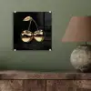 Kersen - Zwart - Goud - Chrome plexiglas 5mm klein -sfeer3