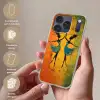 Dansen - Vrouwen - Verfstructuur Telefoonhoesje iPhone 17 Pro klein -sfeer3_NL