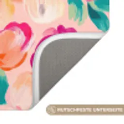 Bloesems - Vrolijk - Kleurrijk Badmat klein 997 -USP_AntislipDE