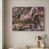Marmer - Gold - Steen - Abstract Textielframe zwart klein -sfeer2