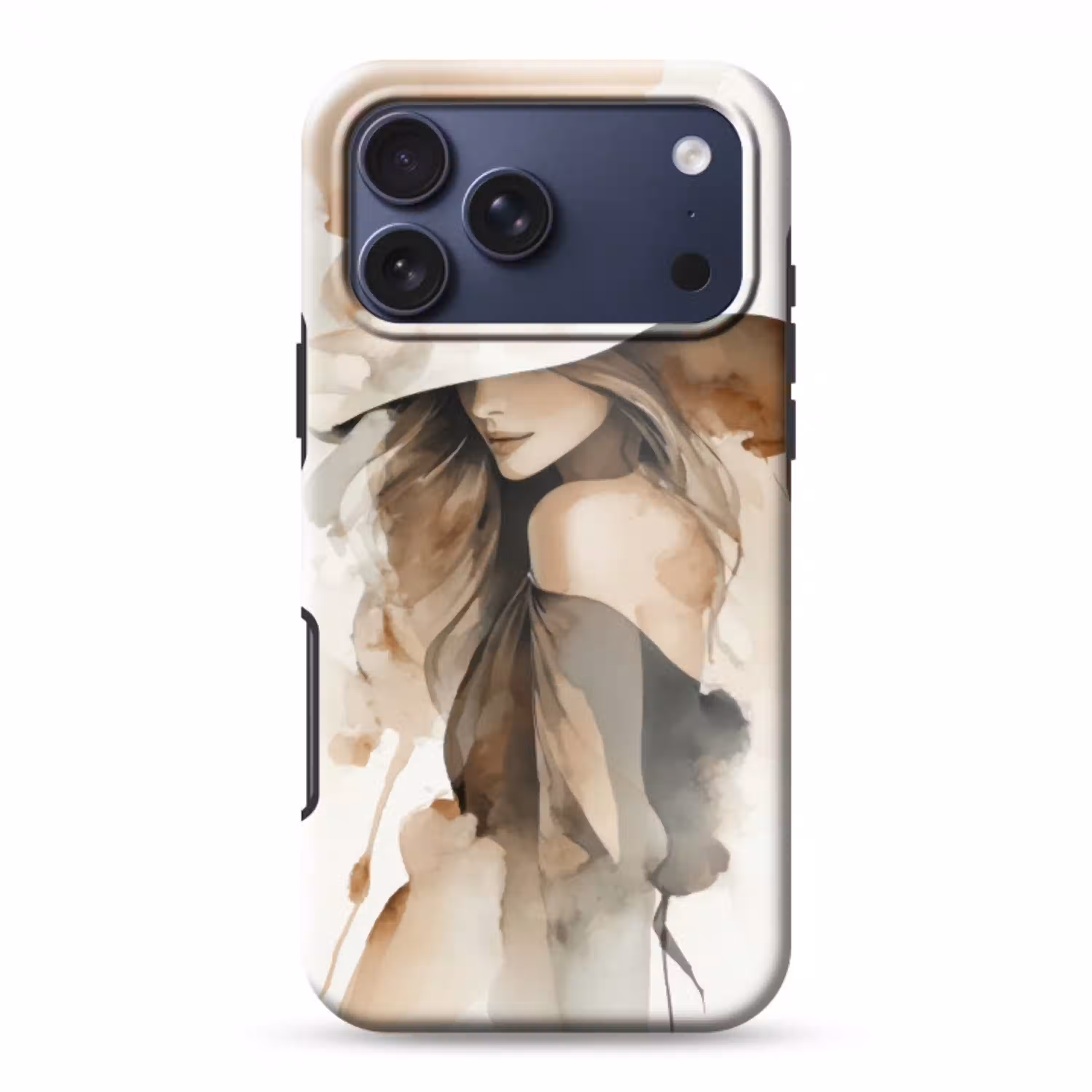 Mysterieus - Vrouw - Sepia Toughcase MagSafe Apple iPhone 17 Pro Max klein -3d