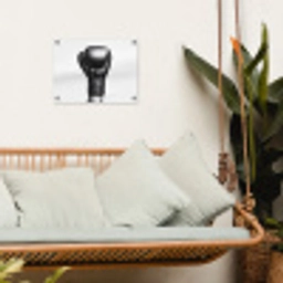 Bokshandschoen - Zwart - Hand tuinposter los doek klein -sfeer7