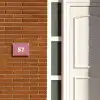 Oudroze - Traditioneel Naambord Rechthoek middel -sfeer3-rechthoek-S
