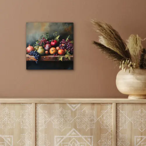 Rustiek - Stilleven - Fruit aluminium wit klein -sfeer4