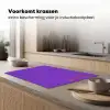 See the good - Oranje - Paars Inductie beschermer vinyl 3mm klein -sfeer1