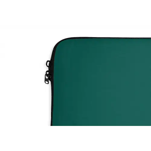 c'est la fucking vie - Groen - Handgeschreven laptophoes neopreen klein -detail