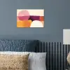 Vormen - Abstract - Kleurrijk poster papier klein -sfeer2