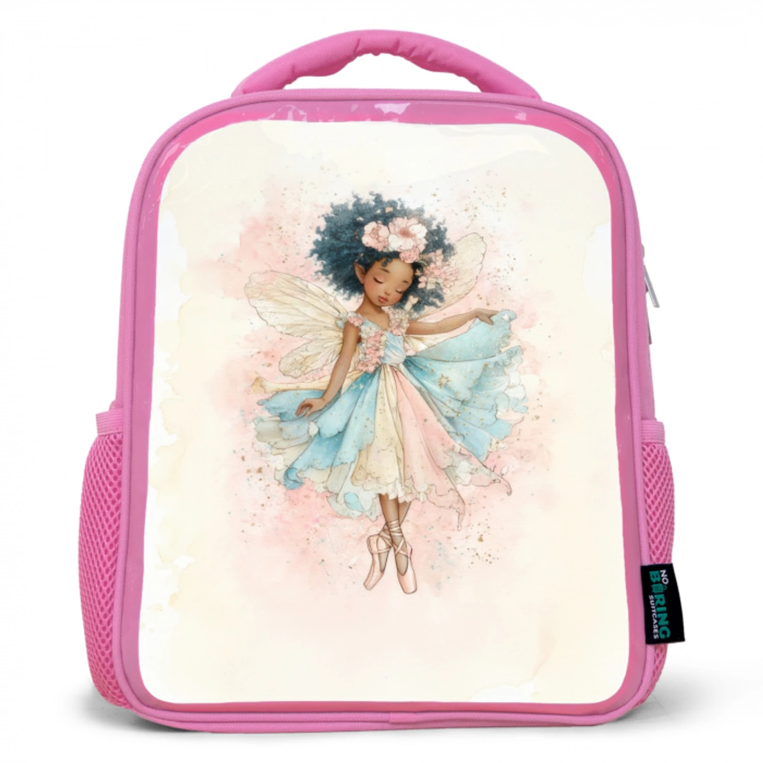 Dans van bloemenlicht Kinderrugzak - Roze middel -3d