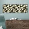 Donker - Groen - Camouflage - Schilderachtig canvas 2cm klein 828 -sfeer4