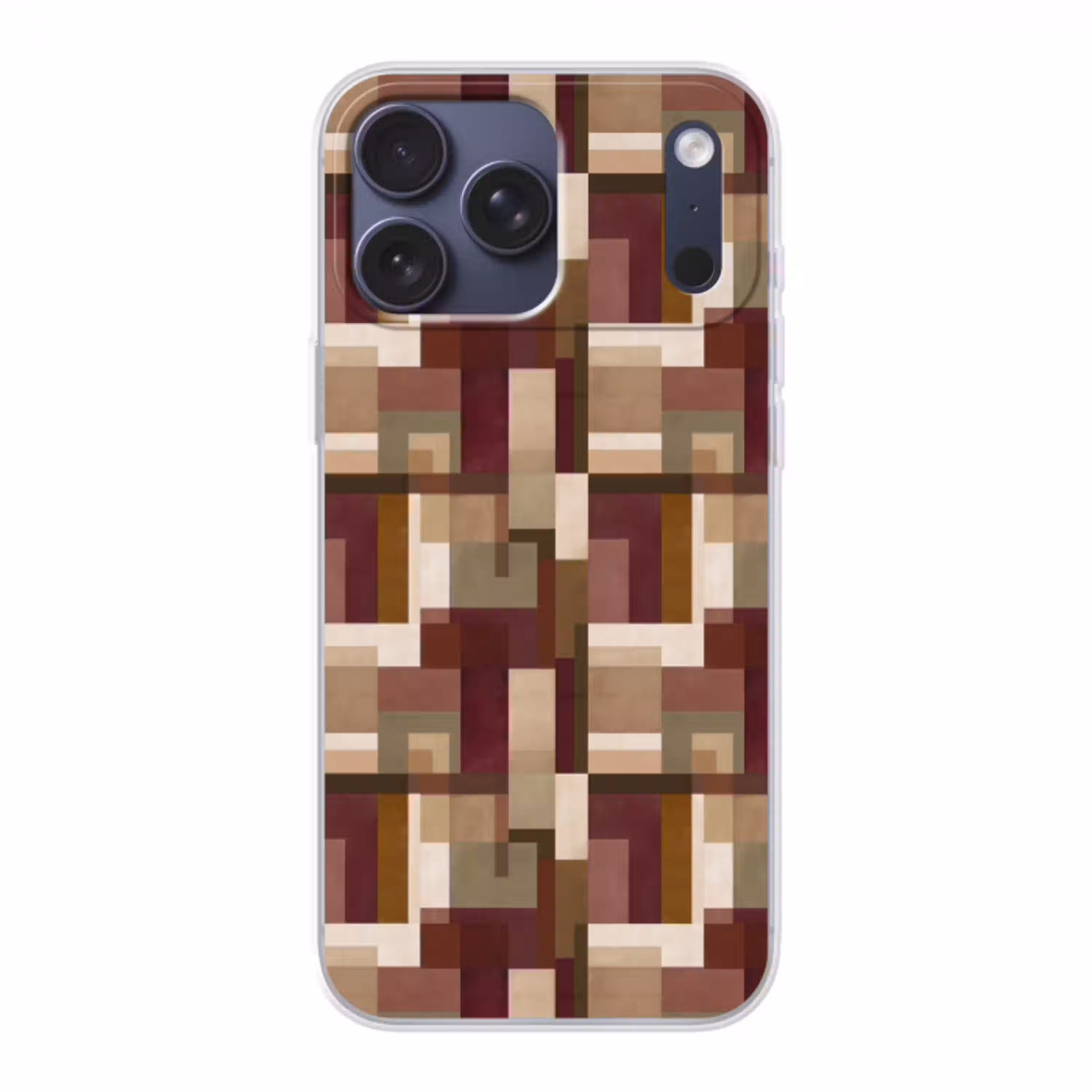 Modern - Geometrie - Kleurrijk Telefoonhoesje iPhone 17 Pro Max klein 879 -3d