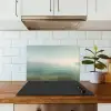 Zee - Horizon - Blauw - Mist keuken achterwand spatscherm klein -sfeer2