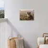 Koala - Bladeren - Ochtendlicht tuinposter los doek klein -sfeer8