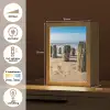 Zand - Strand - Paal - Water - Zomer Light Box met kabel (Tafellamp) klein -USP_NL
