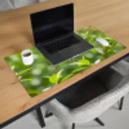 Kolibrie - Bloem - Natuur - Groen Muismat XXL klein -sfeer1