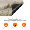 Zandstrand - Bewolkt - Duinen Inductie beschermer vinyl 3mm klein -zzzzzzz-td-onderkant