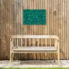 Vloeiend - Olie - Verf - Groen Tuinposter op houten frame 2 cm dik klein 845 -sfeer4