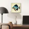 Blauw - Kieuwen - Vis - Illustratie plexiglas 5mm klein -sfeer6