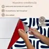 Abstract - Modern - Blauw keuken achterwand spatscherm klein 900 -spatscherm_ES